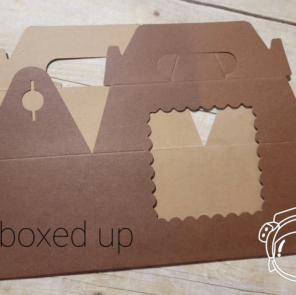 Gable Box with Window for packages